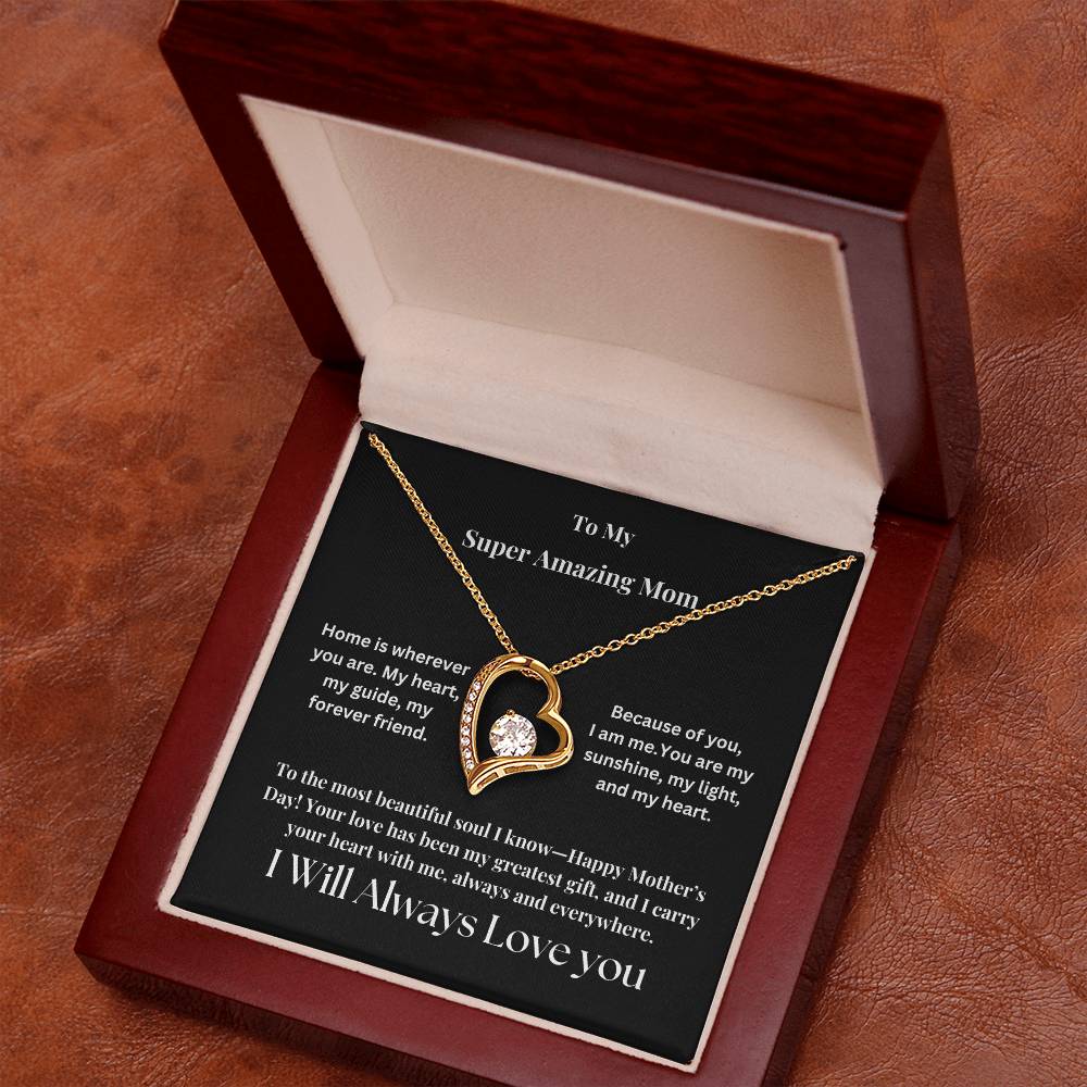 Amazing Super MOM Necklace