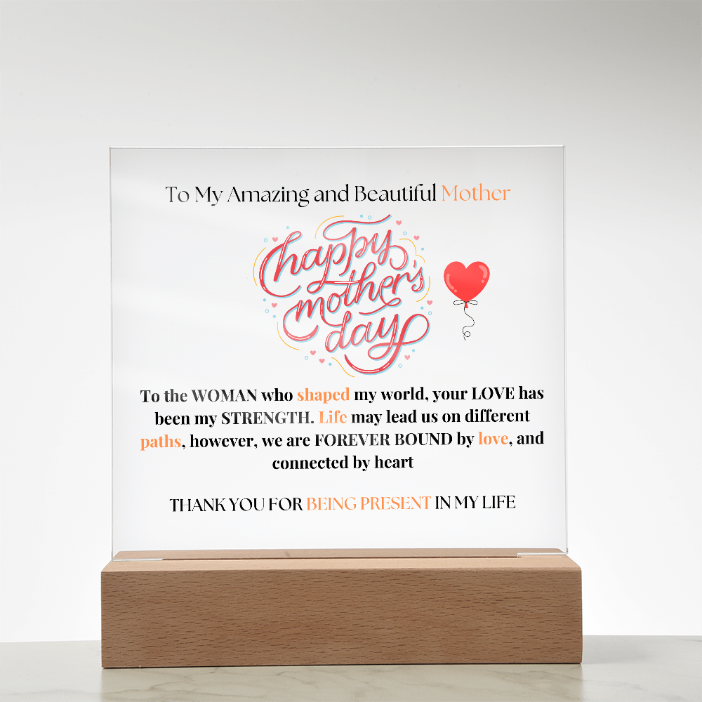 Amazing Acrylic Plaque for Amazing MOMS