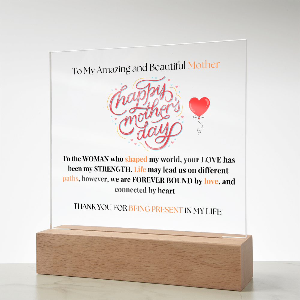 Amazing Acrylic Plaque for Amazing MOMS