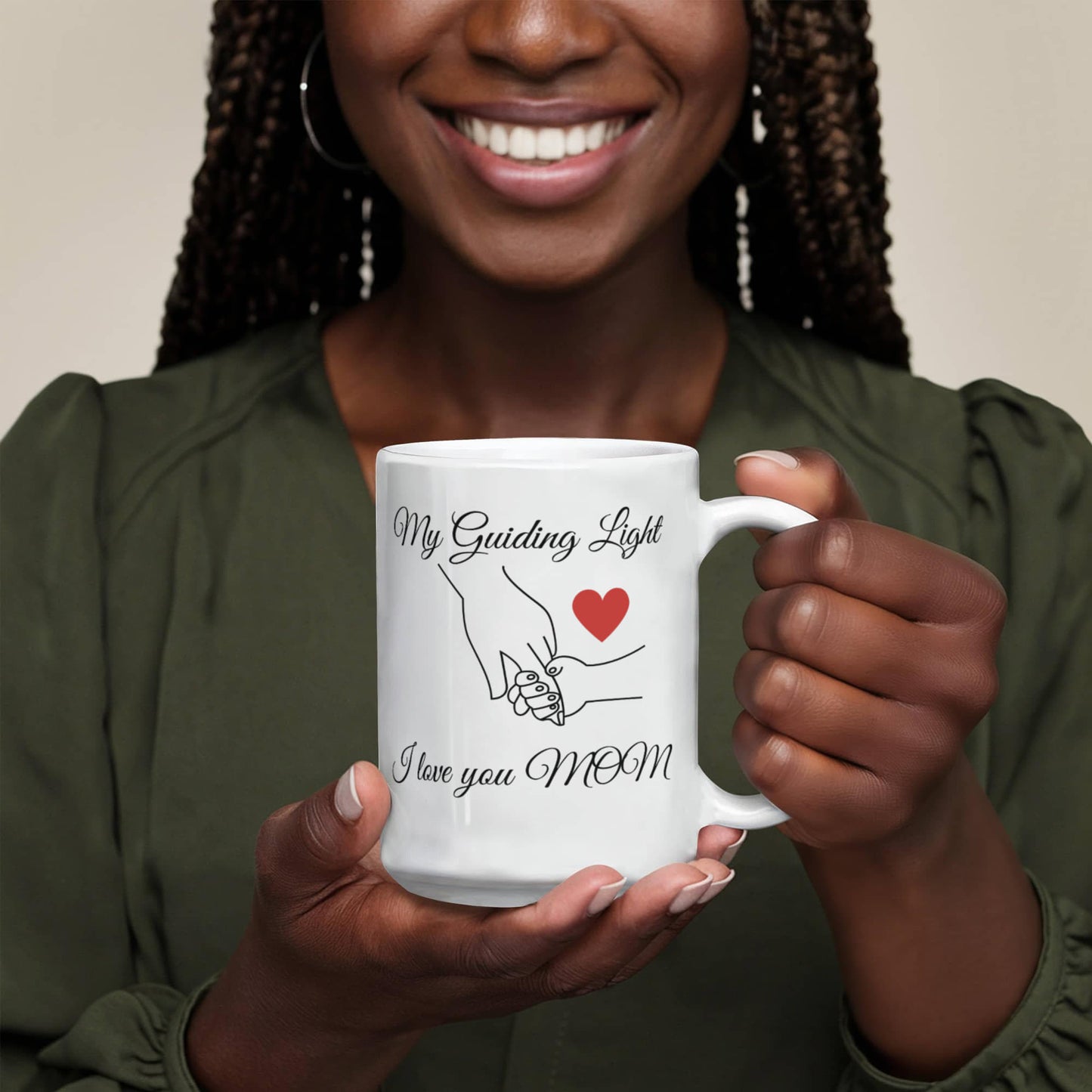 My MOM, My guiding Light Mug